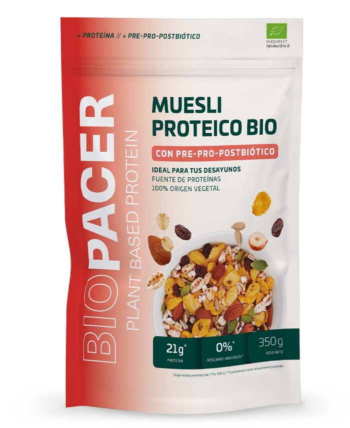 Biopacer muesli proteico con probiótico bio 350g